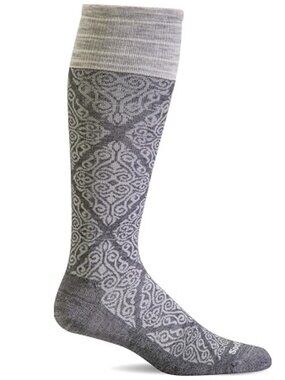 NEW Sockwell Womens Firm Compression Socks M-L NWT Charcoal